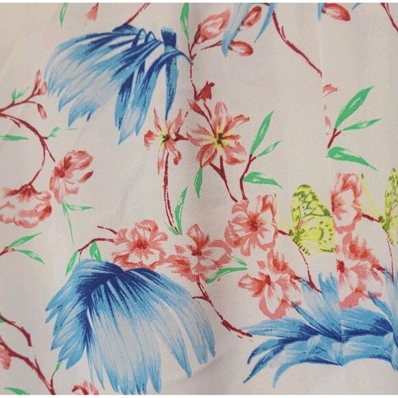 The Pioneer Woman Boyfriend Blazer Plus XXL/XXXL Multicolor Floral Garden New - Picture 5 of 10